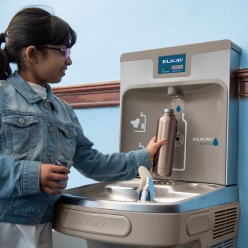 Drinking fountain and bottle filler periodic maintenance