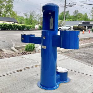 Fontaine à boire extérieure et remplisseur de bouteille WSF
