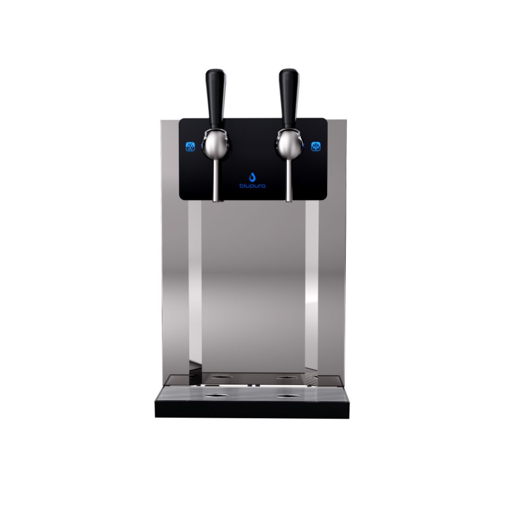 Commercial water dispenser Blupura Blubar Beer Tap with cold water and sparkling water