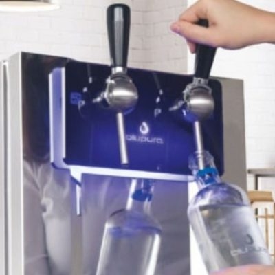 Commercial water dispenser Blupura Blubar Beer Tap with cold water and sparkling water