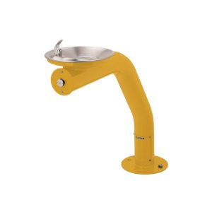 outdoor drinking fountain HAWS 3380 column type vandal-resistant