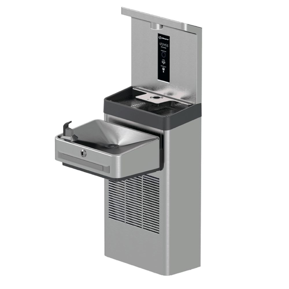Haws 1211SFH TOUCHLESS drinking fountain bottle filler station 00