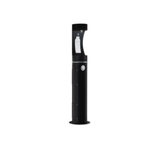 Freestanding outdoor bottle filler ELKAY LK4400BFBLK
