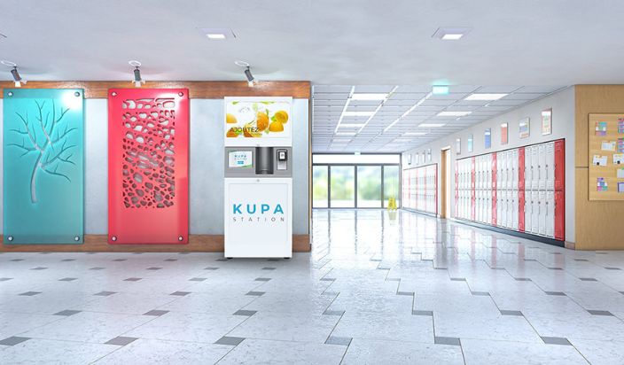 KUPA Station flavored fountain-water dispenser-sparkling water dispenser-water cooler