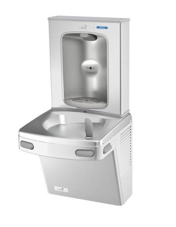 Fontaine à boire et remplisseur de bouteille sans contact QUASAR OASIS pg8ebf