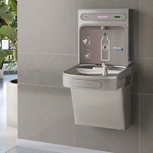 Wall mounted drinking fountains ELKAY for government office 
