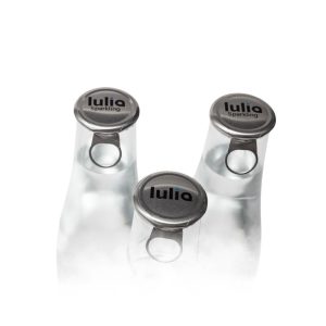 Single-use recyclable aluminium bottle caps