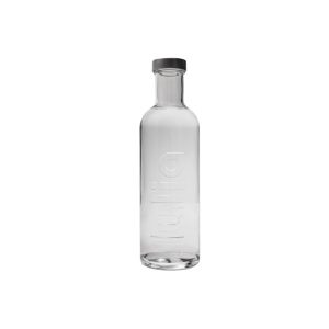 Reusable glass bottle LULIA with twist on cap for commercial bottling system