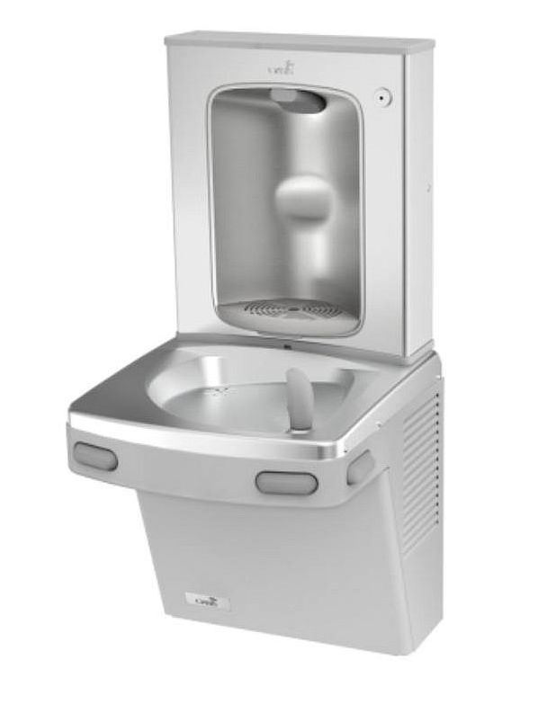 Fontaine à boire et remplisseur de bouteille sans contact OASIS pg8SBF-Grey stone