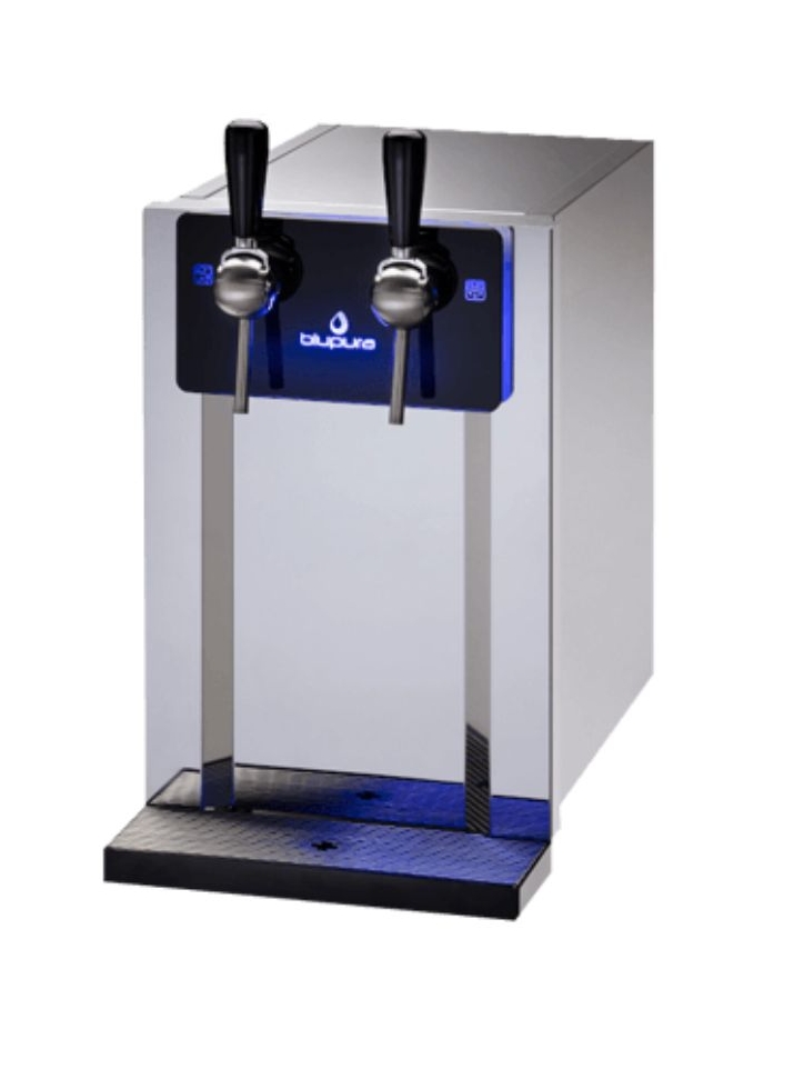 Commercial water dispenser Blupura Blubar Beer Tap with cold water and sparkling water