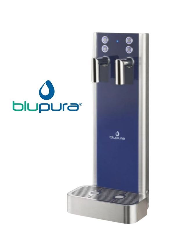 Undercounter water cooler with commercial tap dual distribution points BLUPURA kit