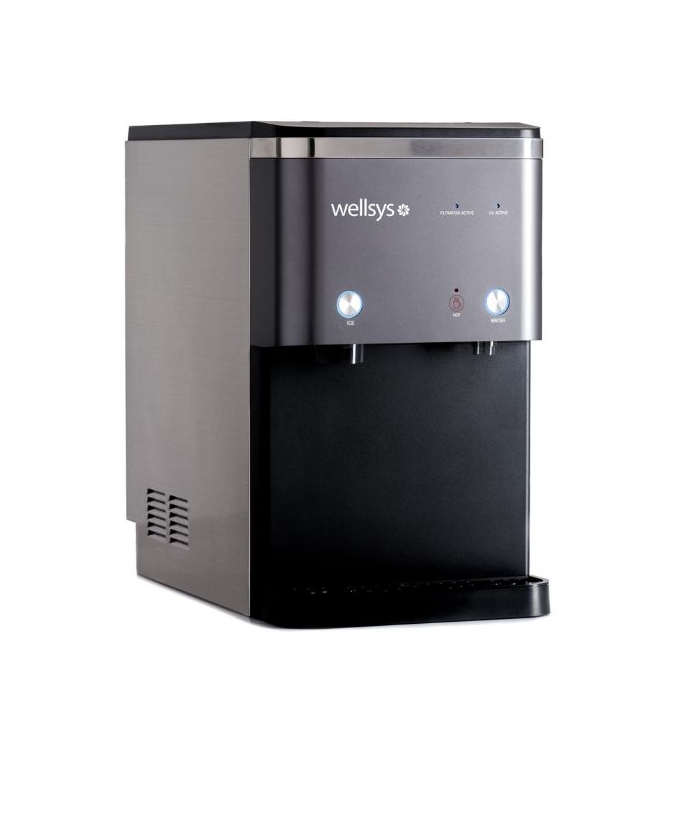 Commercial ice machine LULIA i16 with high capacity water dispenser