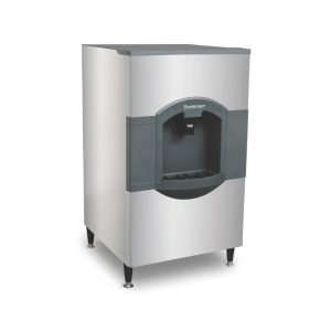 Freestanding hotel ice dispenser Scotsman ICEVALET HOTEL HD30 ice cubes storage 180 lb