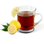 Kupa-station-flavored fountain-black tea with lemon