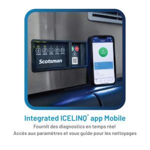Scotsman ice machines integrated ICELINQ mobile app