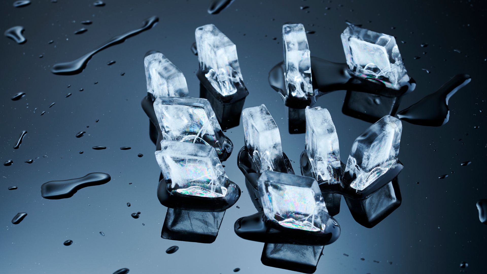 Ice types for commercial use-small and medium ice cubes