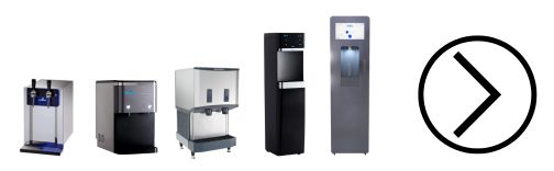 Turnkey rentals for ice machines, water dispensers and water coolers for commercial use
