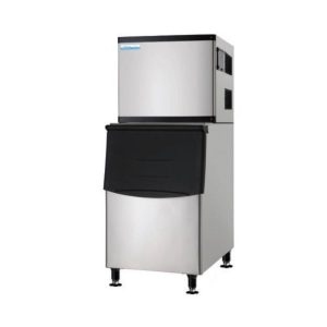 Commercial modular ice machine RESOLUTE ICH500 with ice bin RESOLUTE IB275