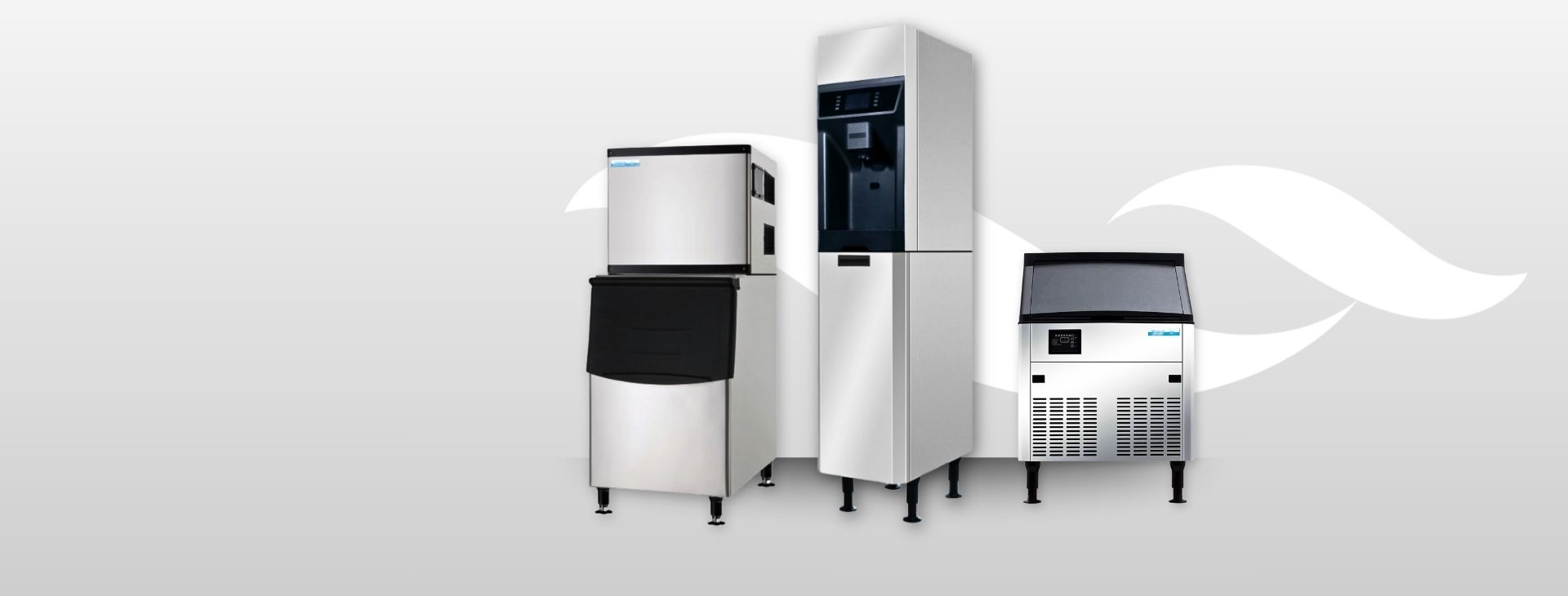 Commercial Ice machines and water dispenser RESOLUTE
