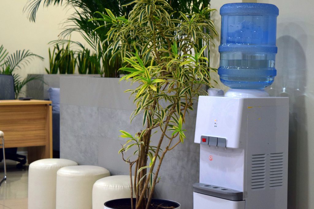 Jug water or bottled water for companies