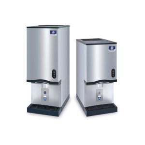 Countertop nugget ice machine Manitowoc commercial production - touchless activation - 10 or 20 lb storage