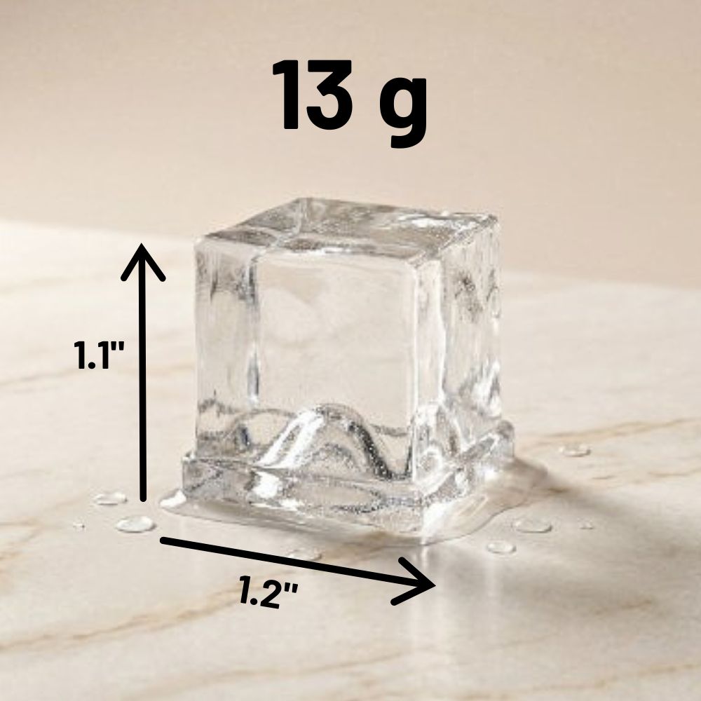 Commercial Ice machine BREMA BC249A up to 79 lb ice cubes daily and 20 lb ice bin capacity - Image 3